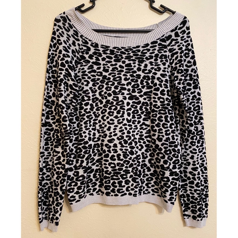 EXPRESS Leopard Print Sweater